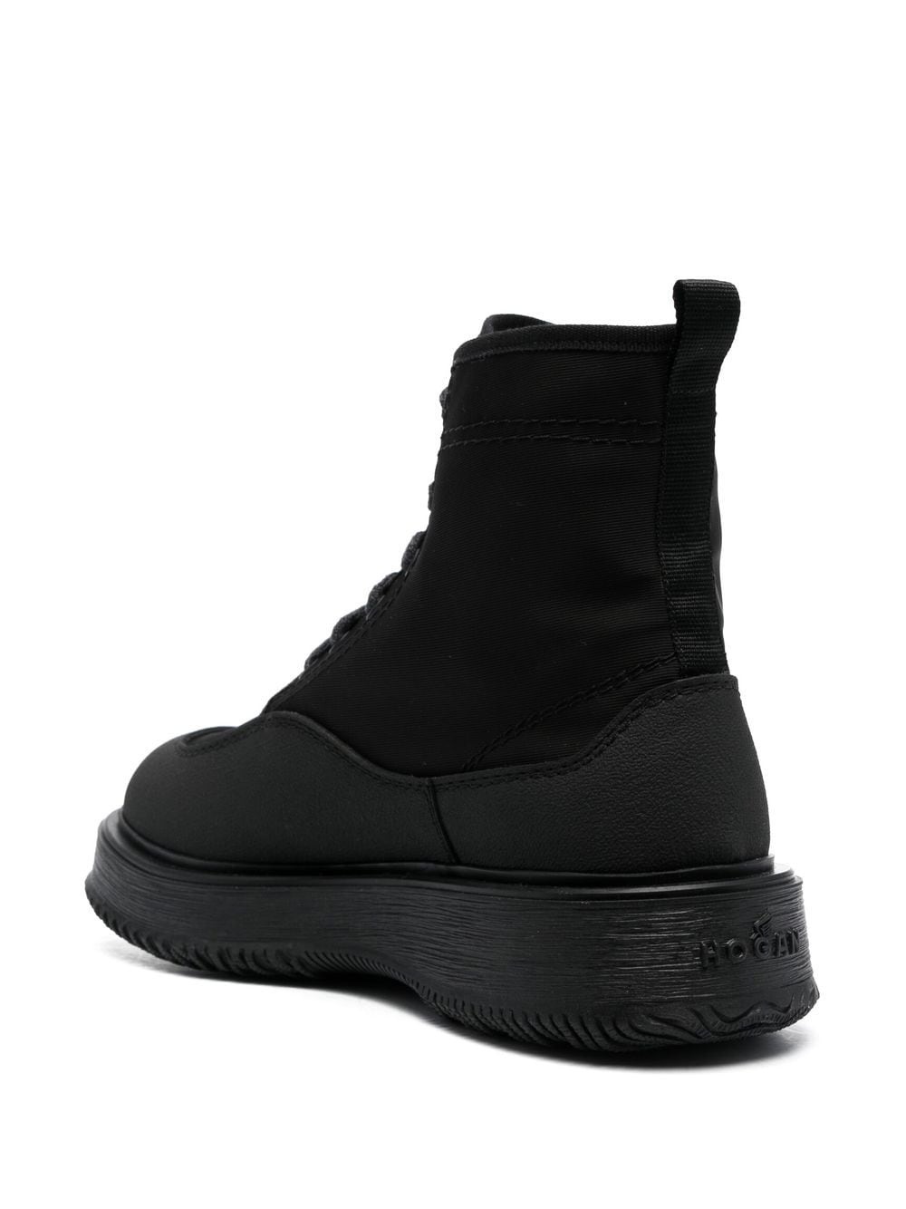 Untraditional lace-up ankle boots - 3