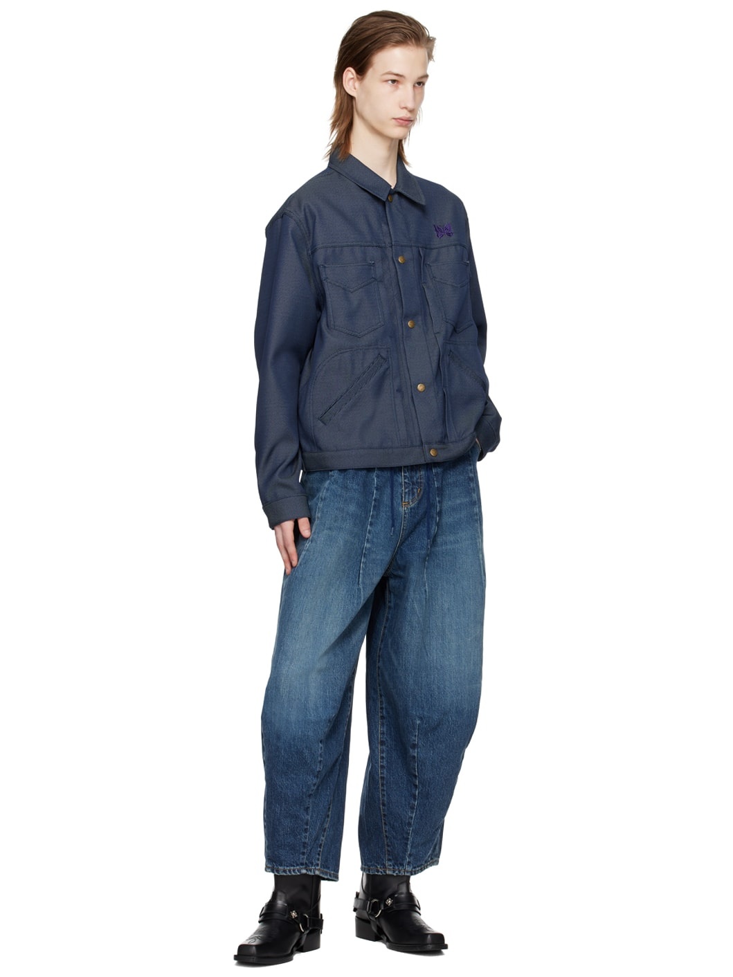 Navy Penny Jacket - 4