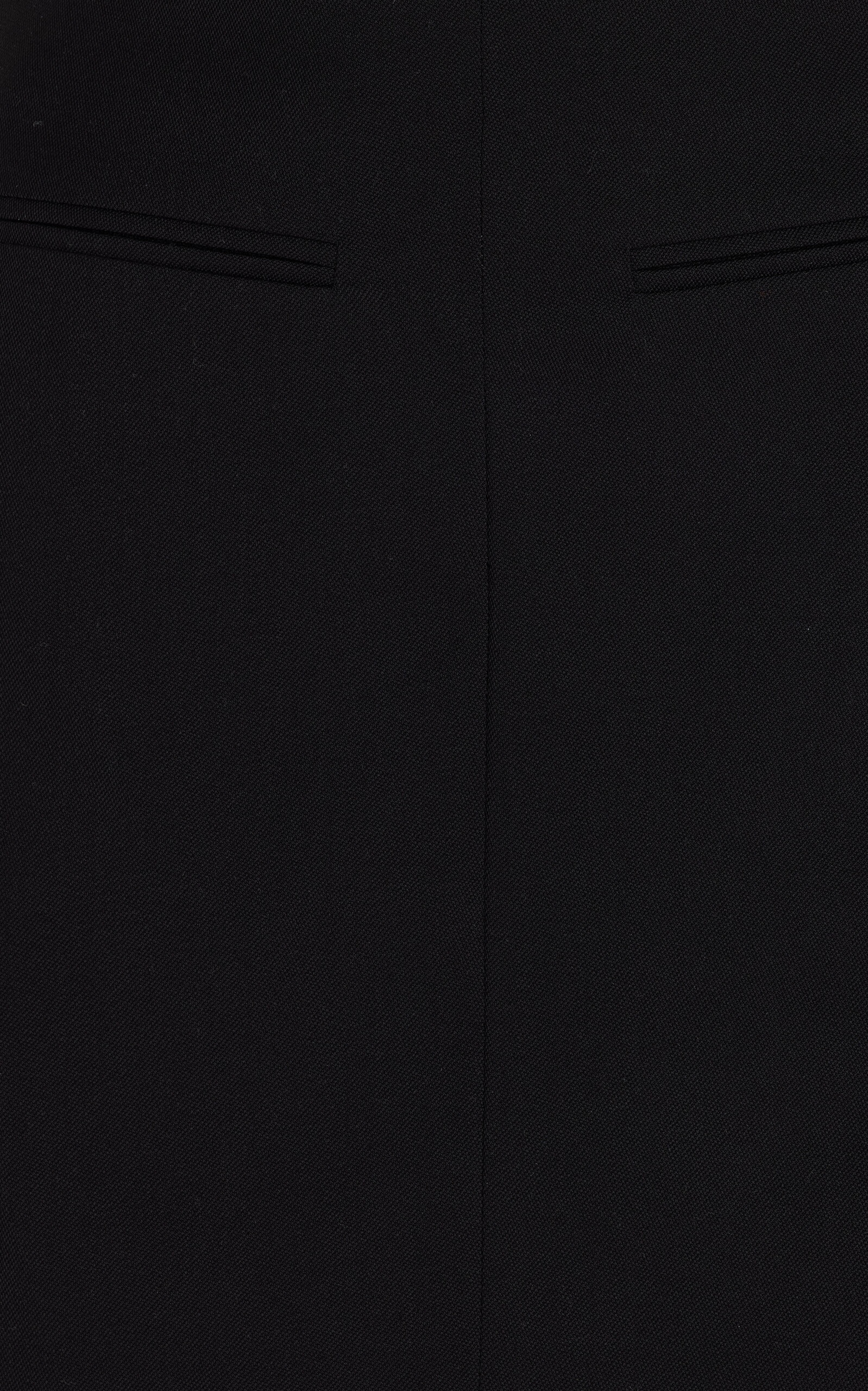 Sangle Wool Mini Skirt black - 5