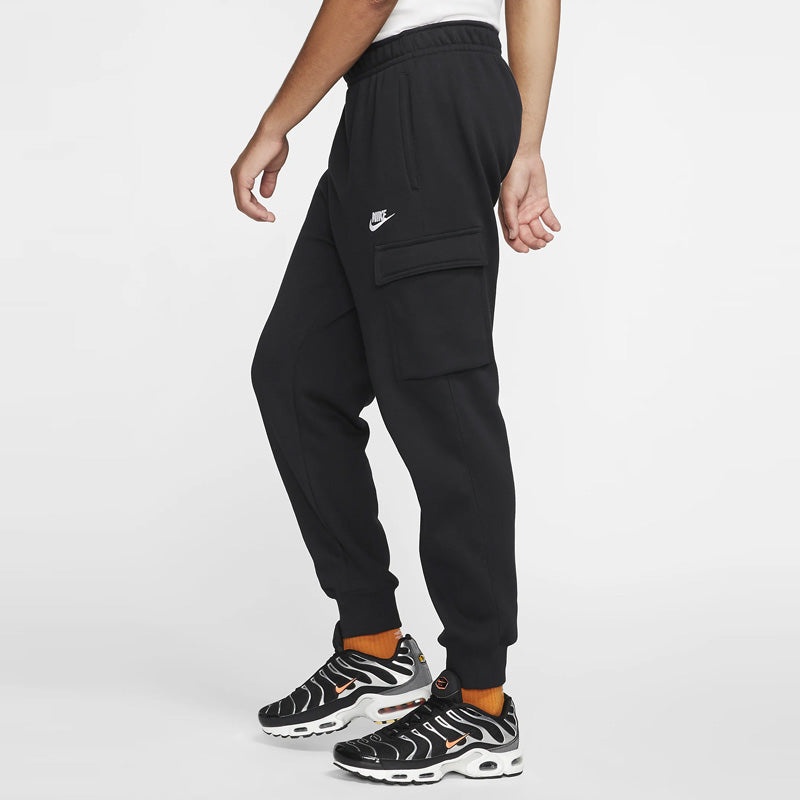 Nike NSW Club Cargo Joggers 'Black' CD3129-010 - 7
