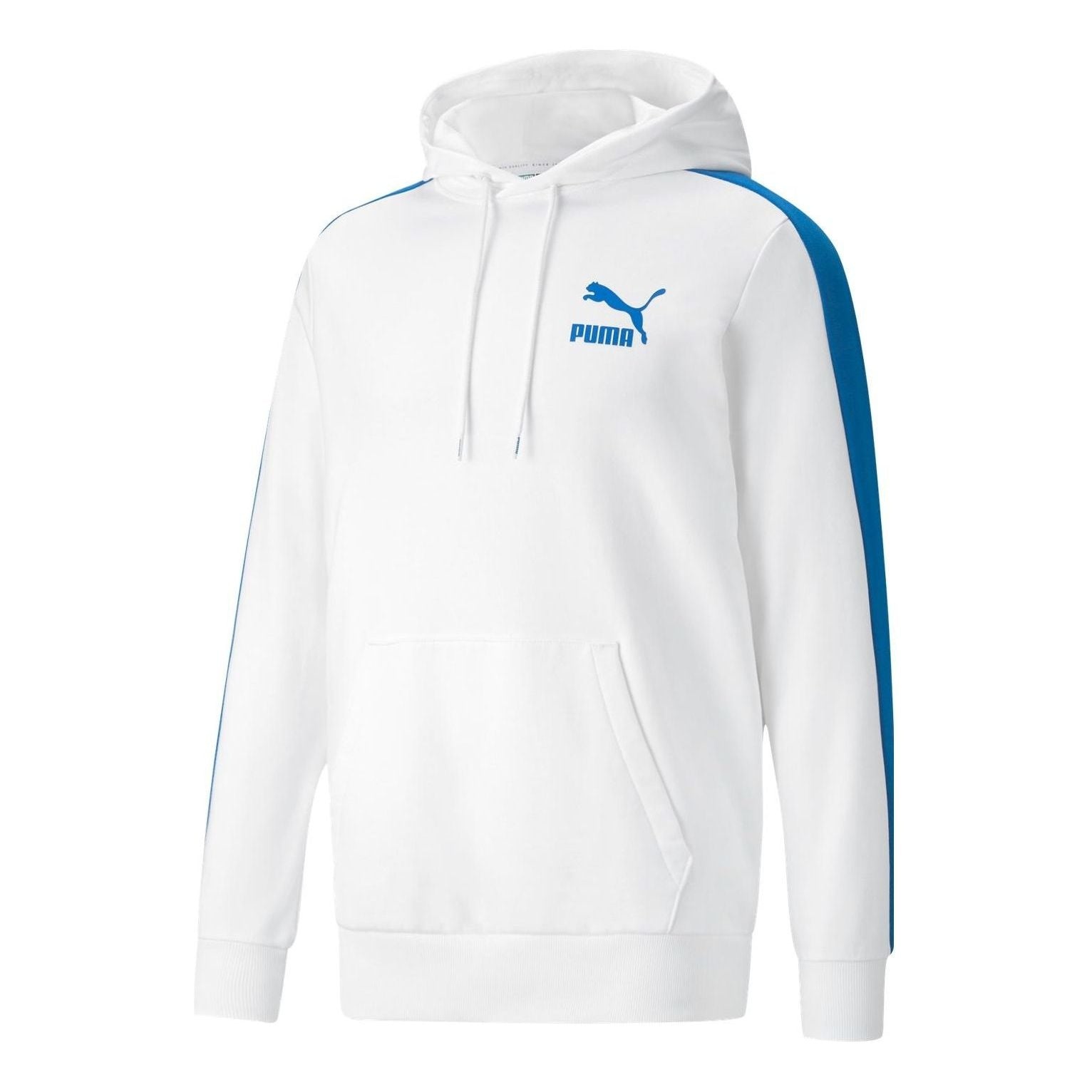 PUMA Iconic T7 Hoodie 'White Blue' 531354-02 - 1