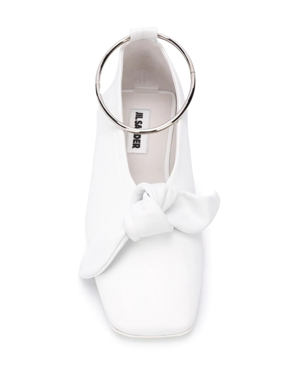 hoop strap bow detail pumps - 4