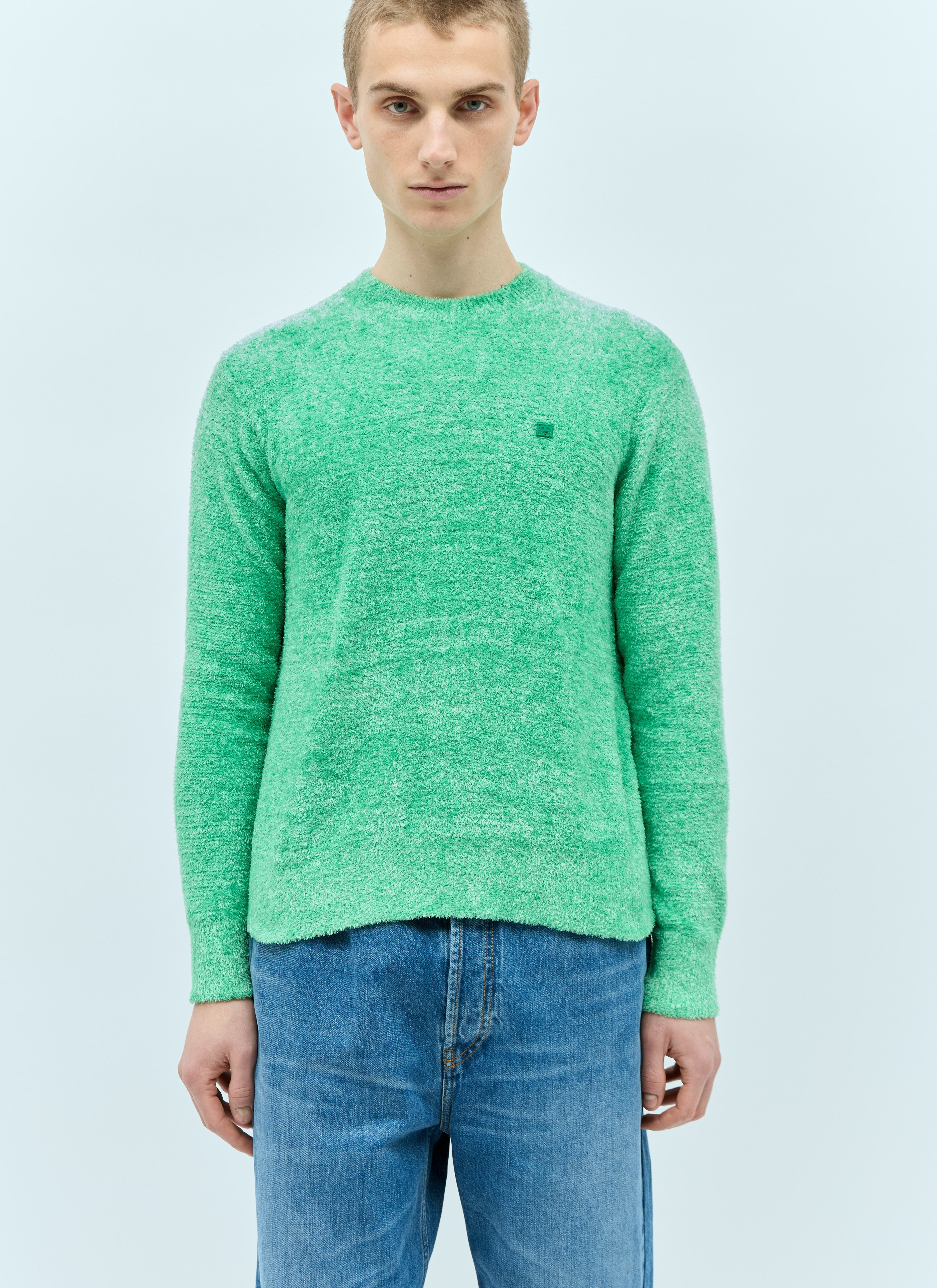 Acne Studios Men Textured Knit Sweater - 1