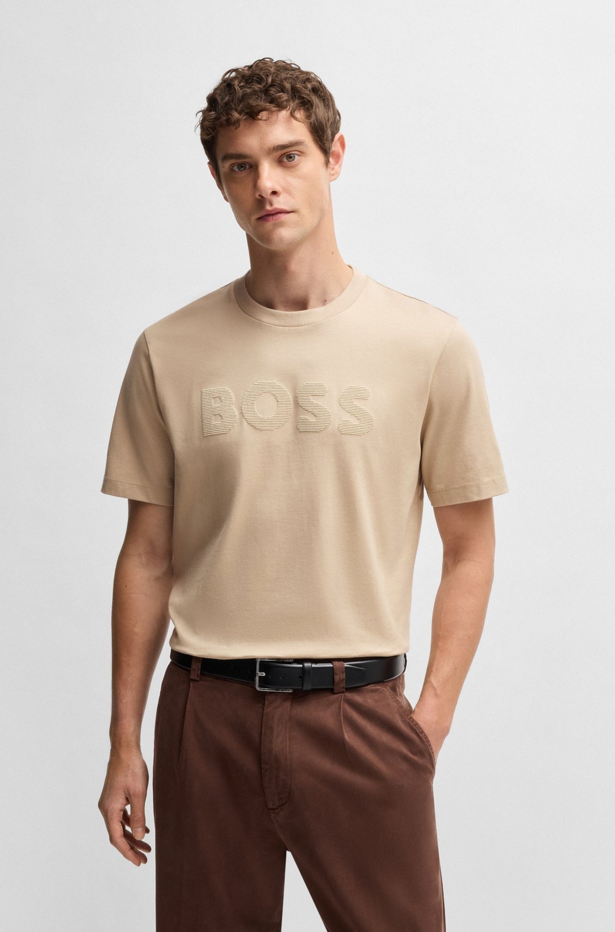 COTTON-JERSEY T-SHIRT WITH LOGO ARTWORK - 2