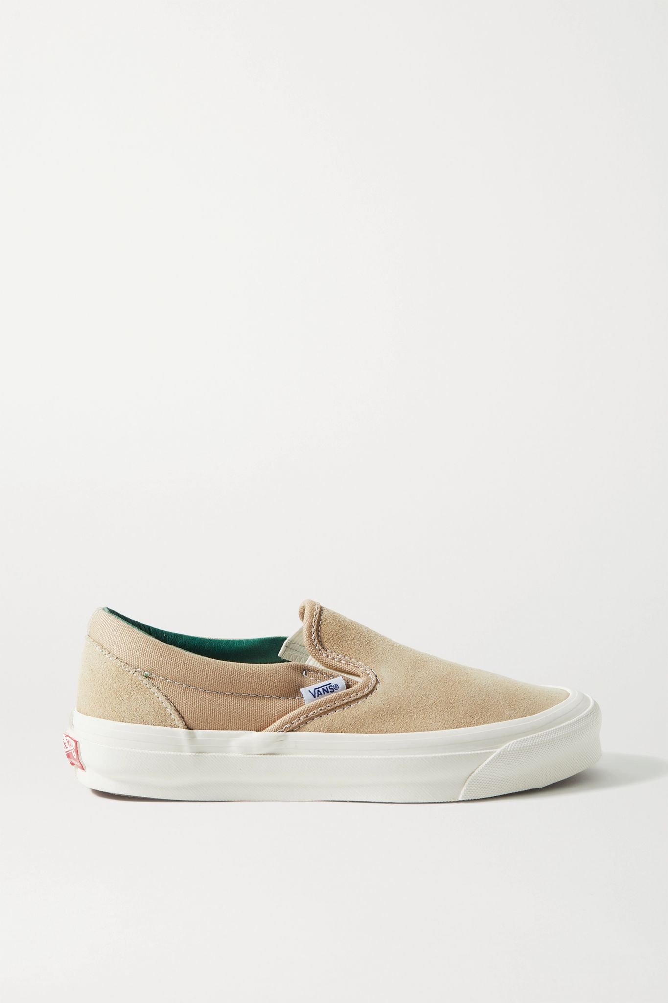 OG Classic LX suede and canvas slip-on sneakers - 1