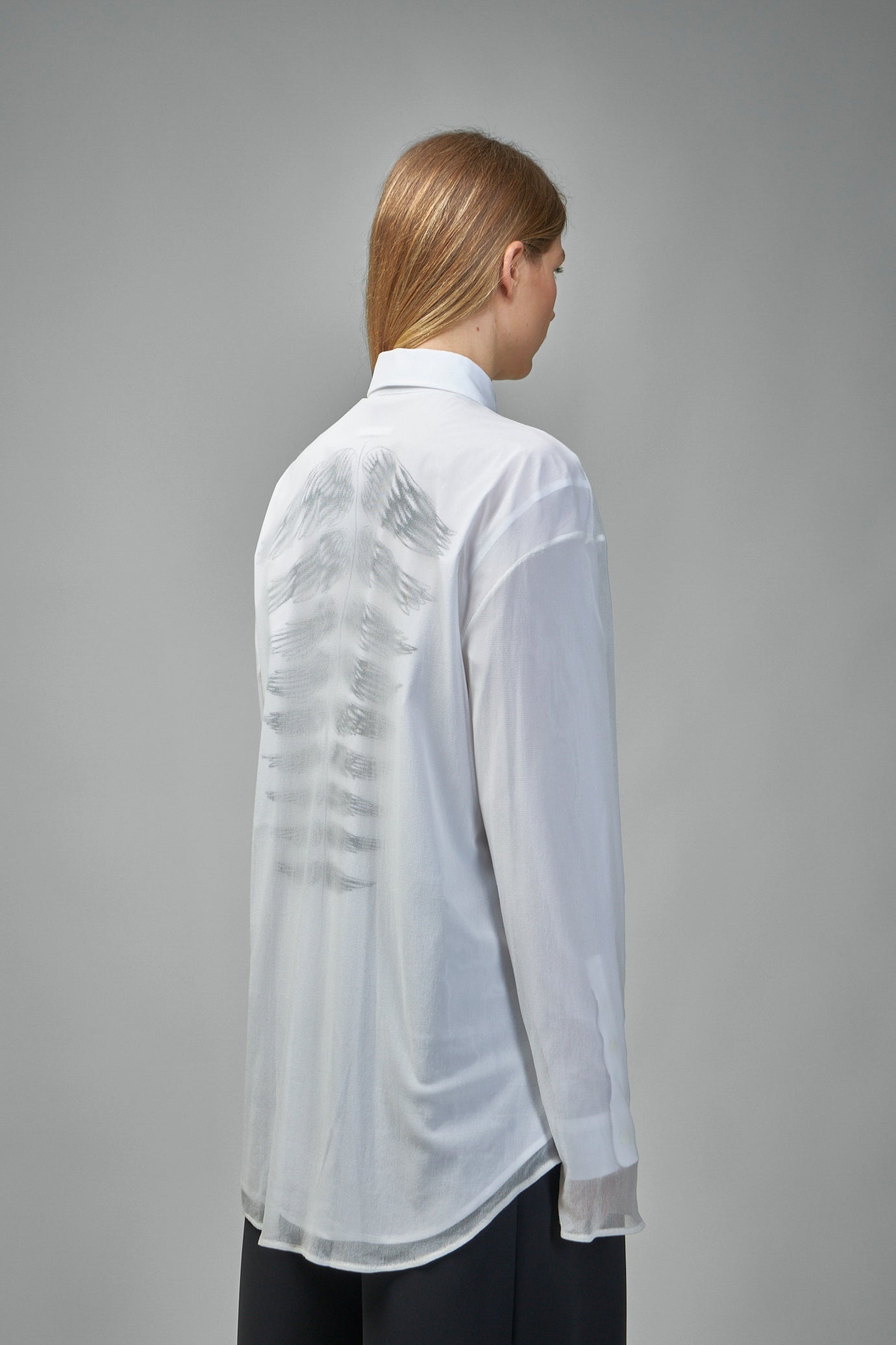 Long Sleeves Double Layer Shirt - 3