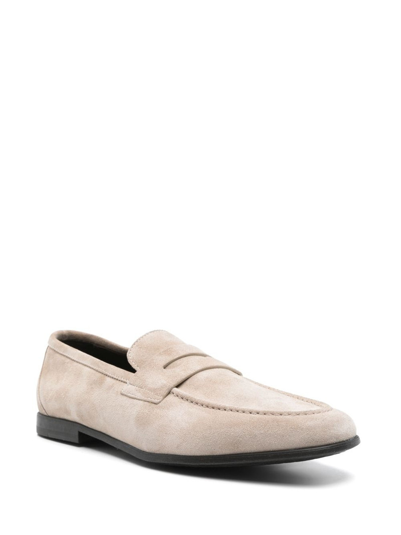Canali suede loafers outlook