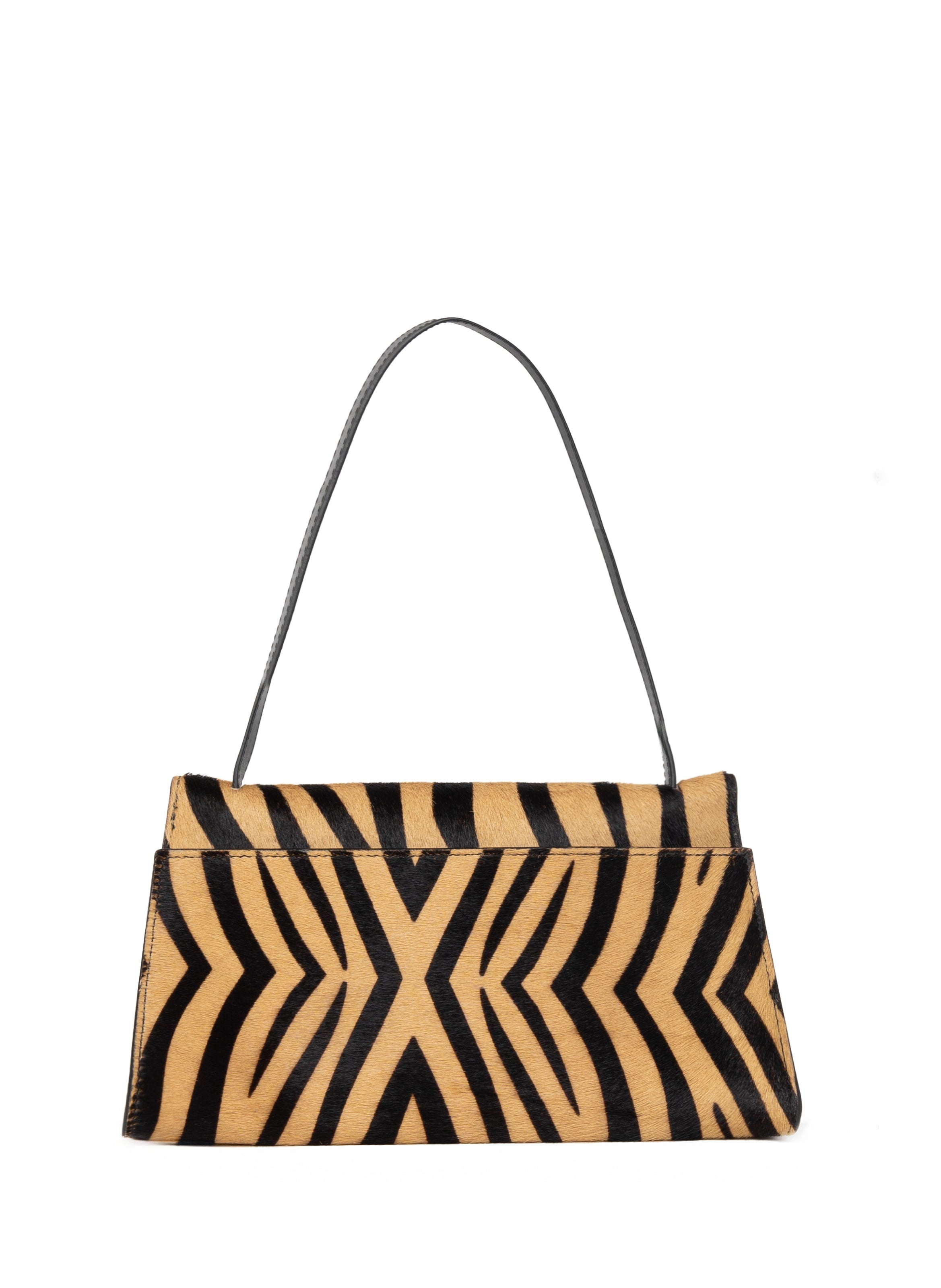 Long Papillon Calf Leather Zebra - 4