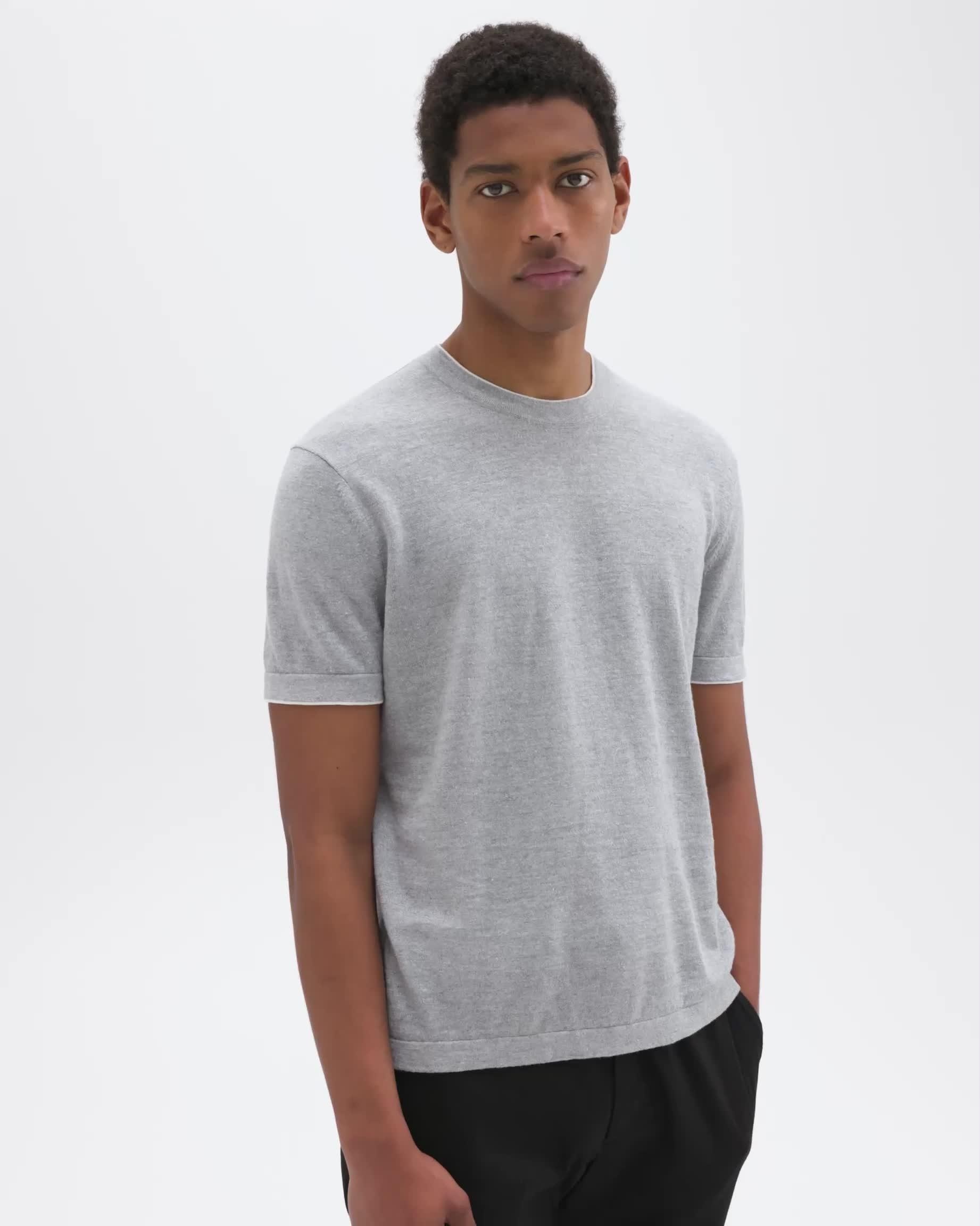 Sarior Tee in Cotton-Linen - 7