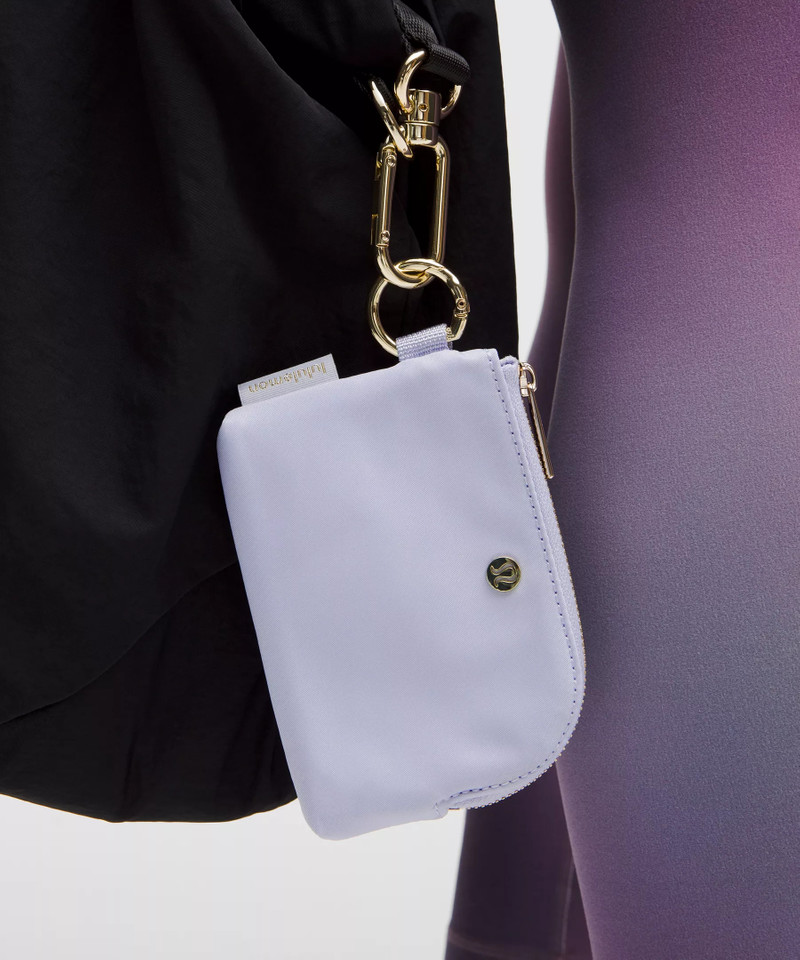 lululemon Clippable Card Pouch *Metal Hardware outlook