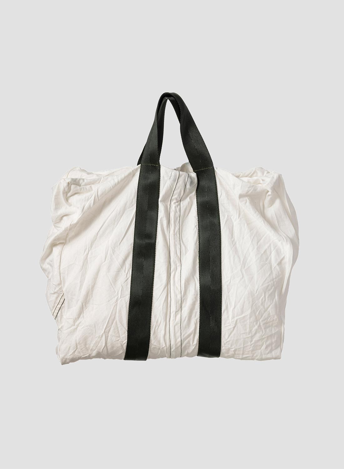 Puebco Vintage Parachute Light Tote Bag Green Belt - 2