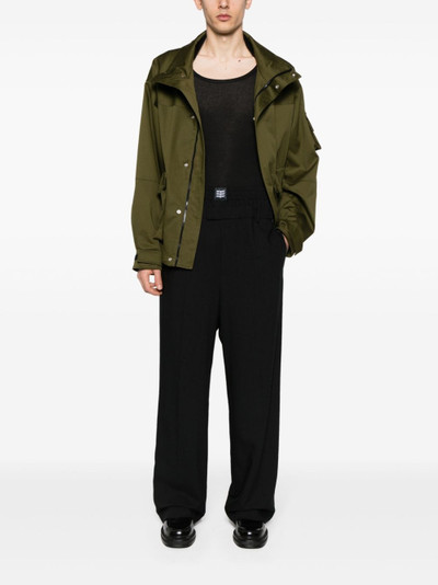 MSGM double-waist tapered trousers outlook