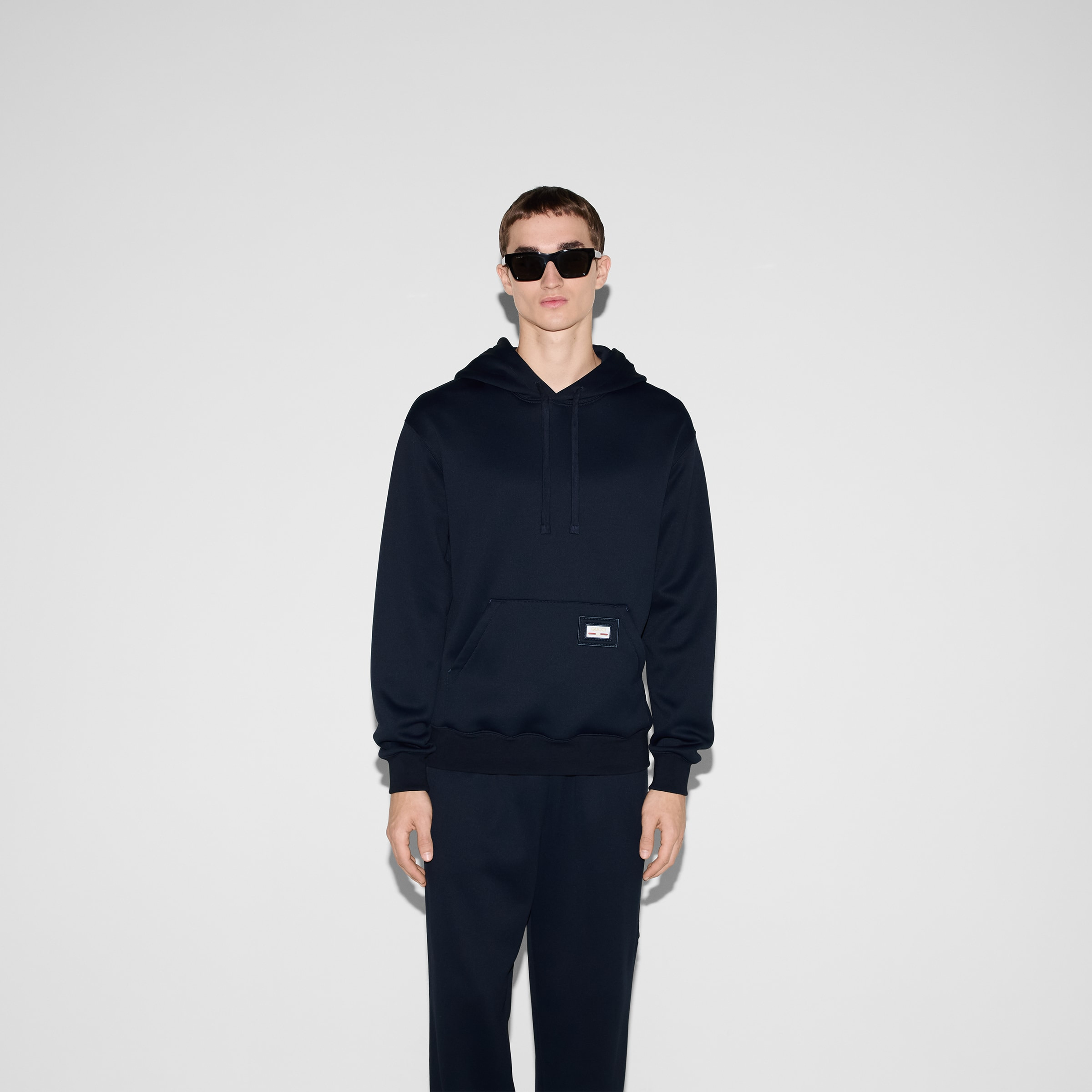 Technical nylon jersey sweatshirt - 3