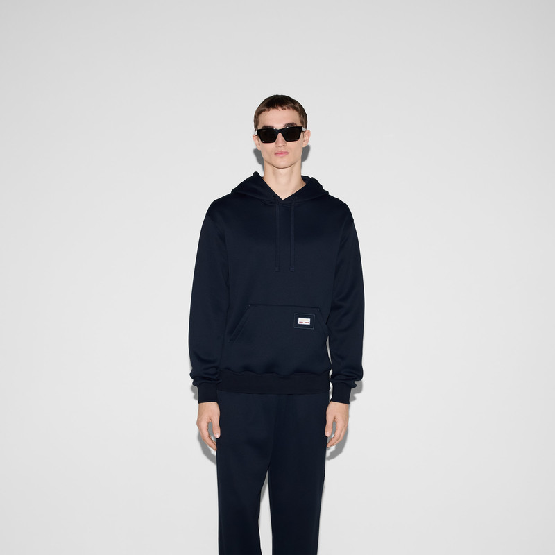 Technical nylon jersey sweatshirt 3