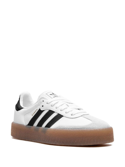 adidas Sambae "White/Black/Gum" sneakers outlook