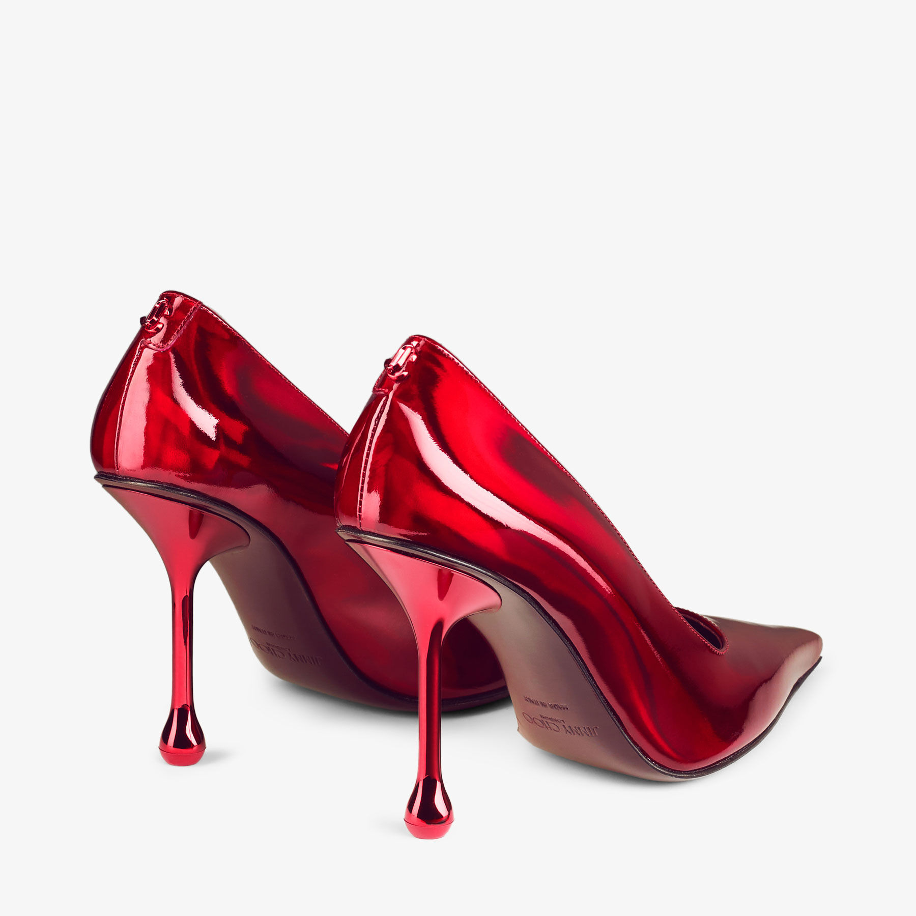 Ixia 95
Ruby Red Leather Pumps - 6