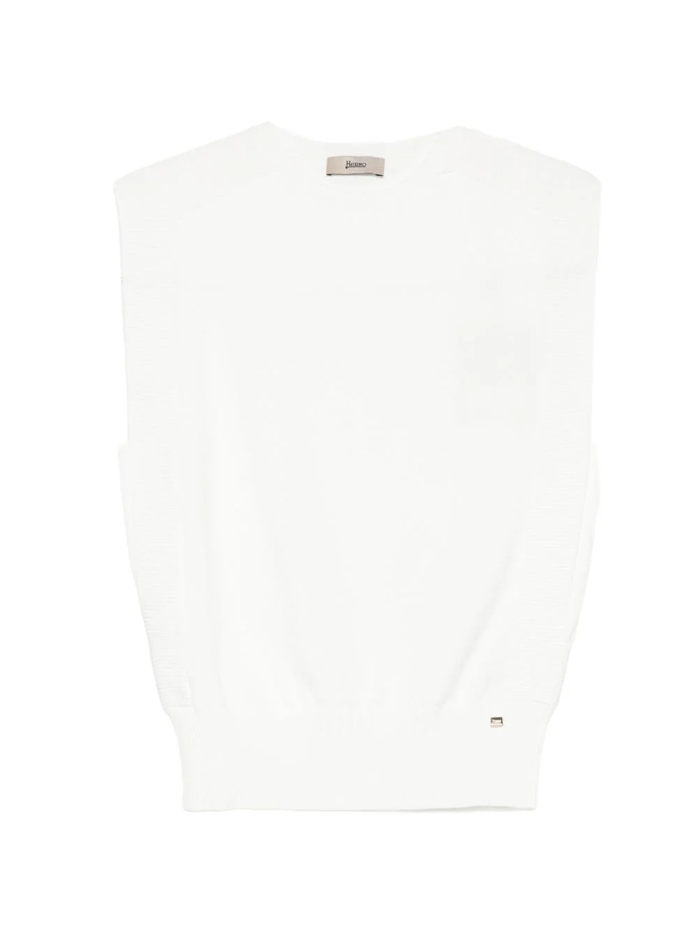 round-neck vest - 1