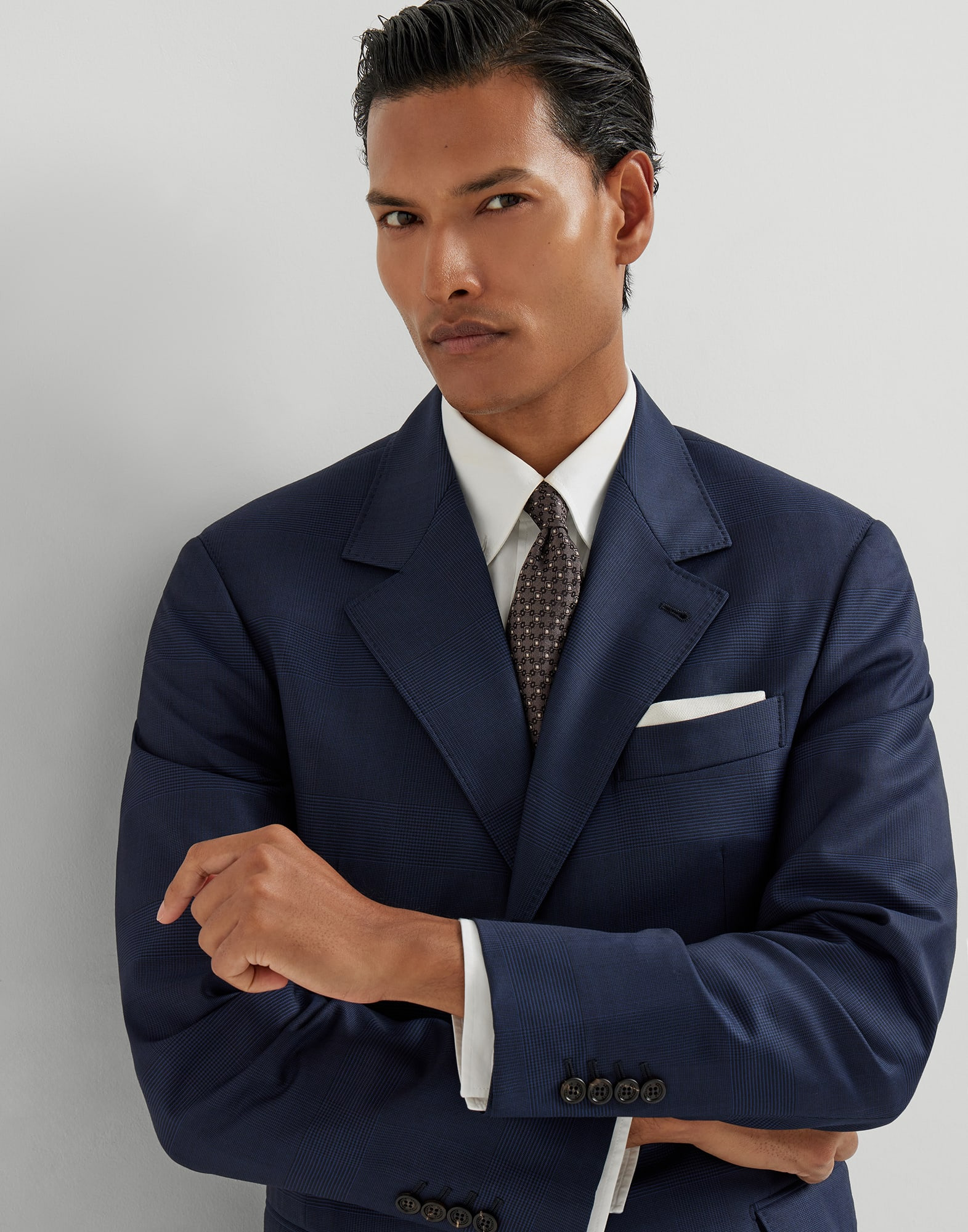 Silk jacquard tie - 3