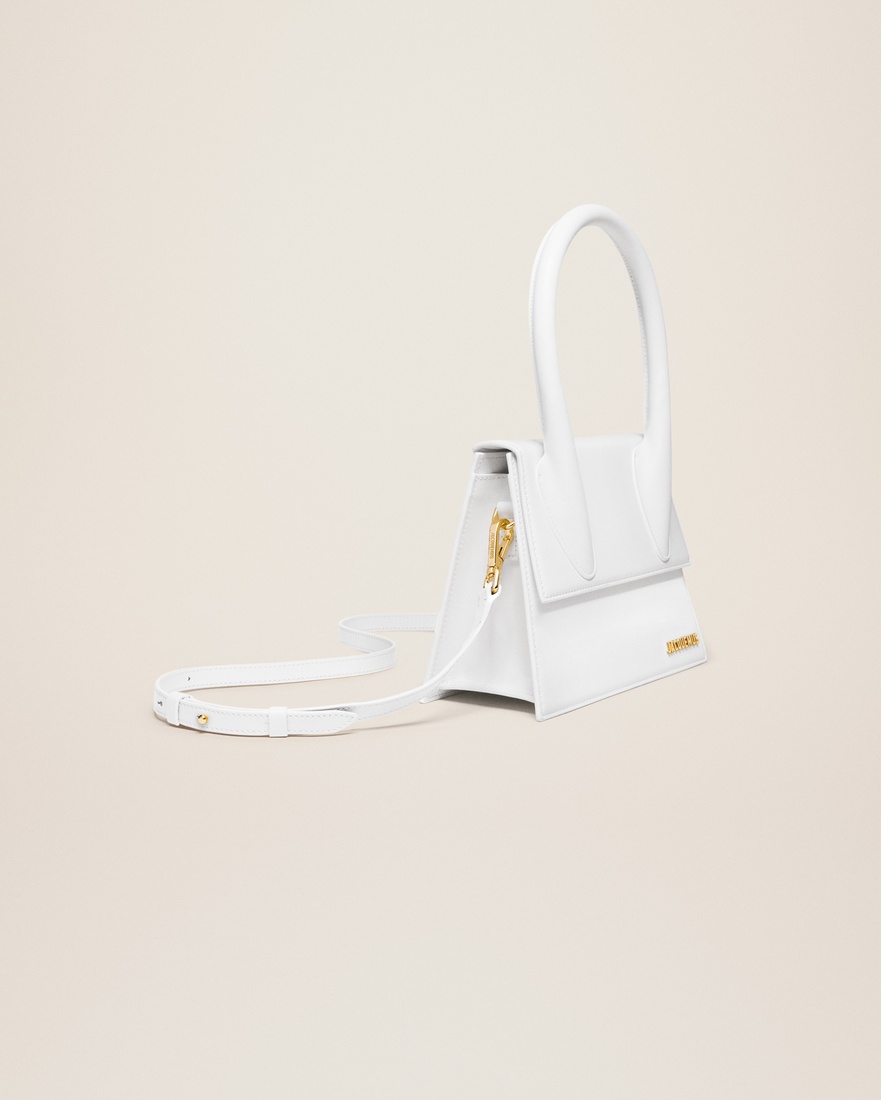 ★JACQUEMUS★ Le Grand Chiquito Tote Bag White 213BA00330001 Jacquemus Le Grand Chiquito Tote Bag | White | FARFETCH