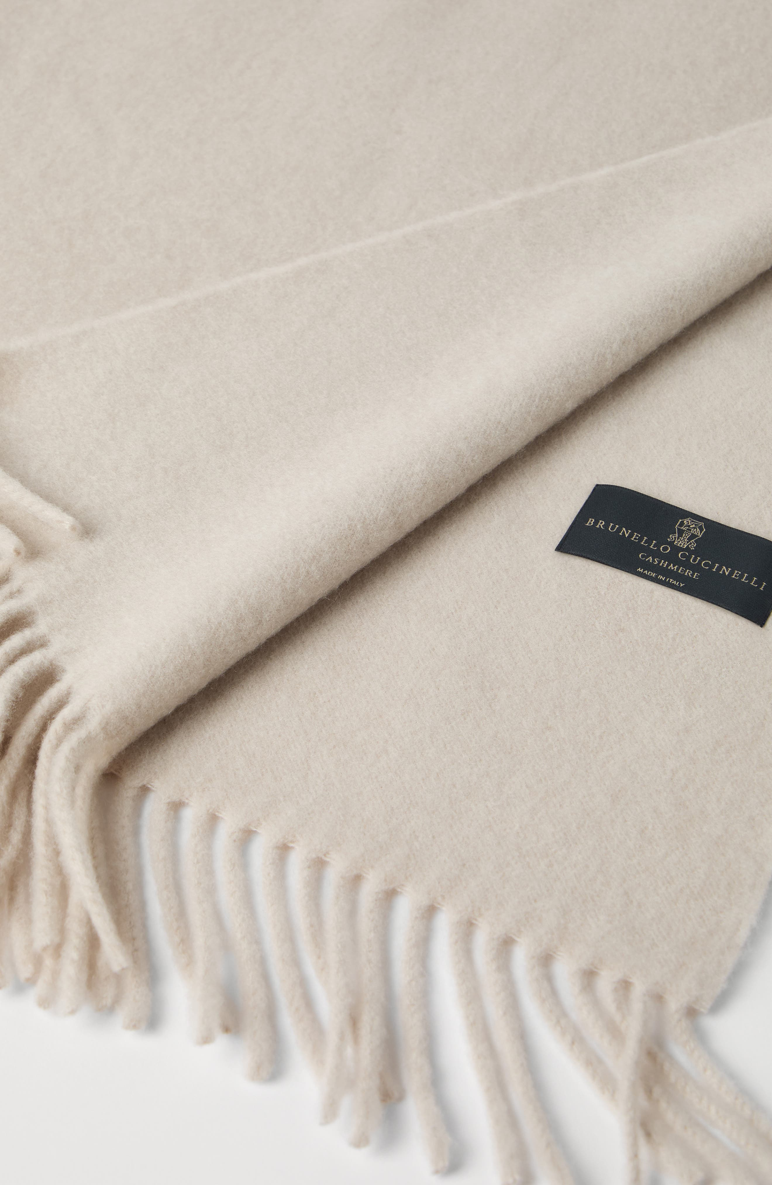 Brunello Cucinelli Cashmere scarf in Buff at Nordstrom - 4