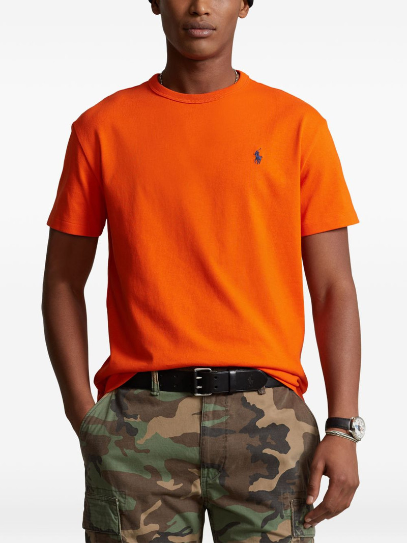 embroidered-logo t-shirt 3