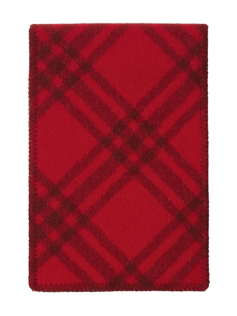 Vintage Check wool scarf 3