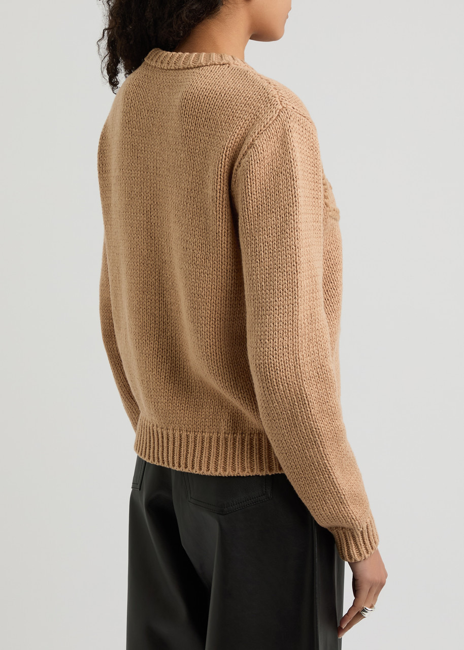 Moncler Logo-embroidered Cotton Jumper - 3