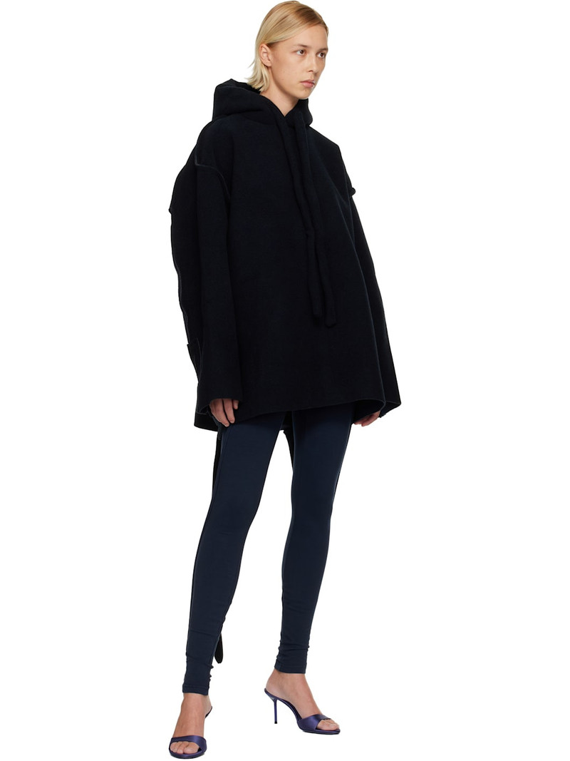 OTTOLINGER Navy Felted Scuba Anorak outlook