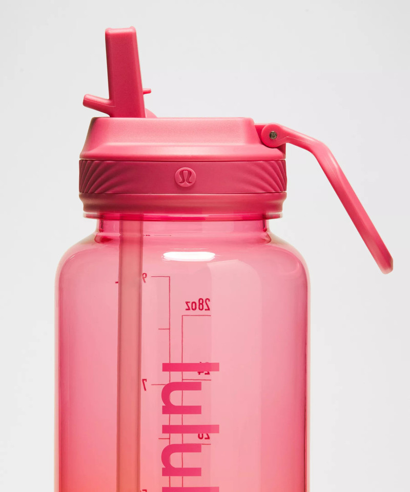 Back to Life Clear Bottle 32oz *Straw Lid 3