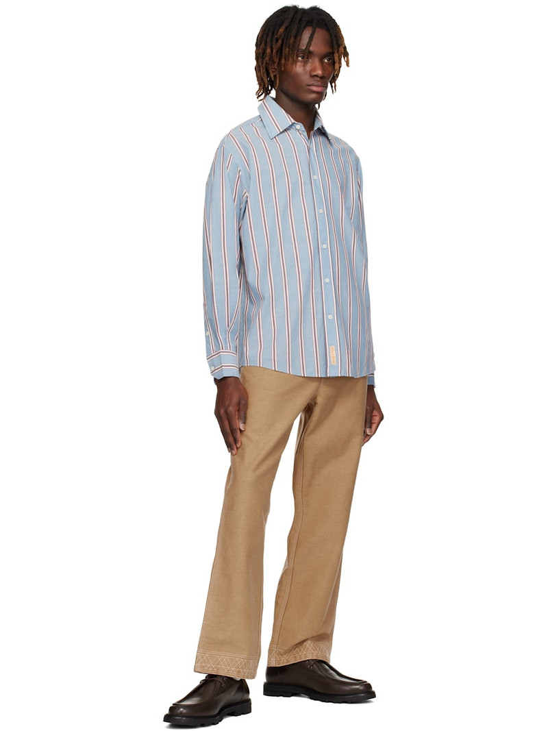 BODE Blue Regatta Stripe Shirt outlook