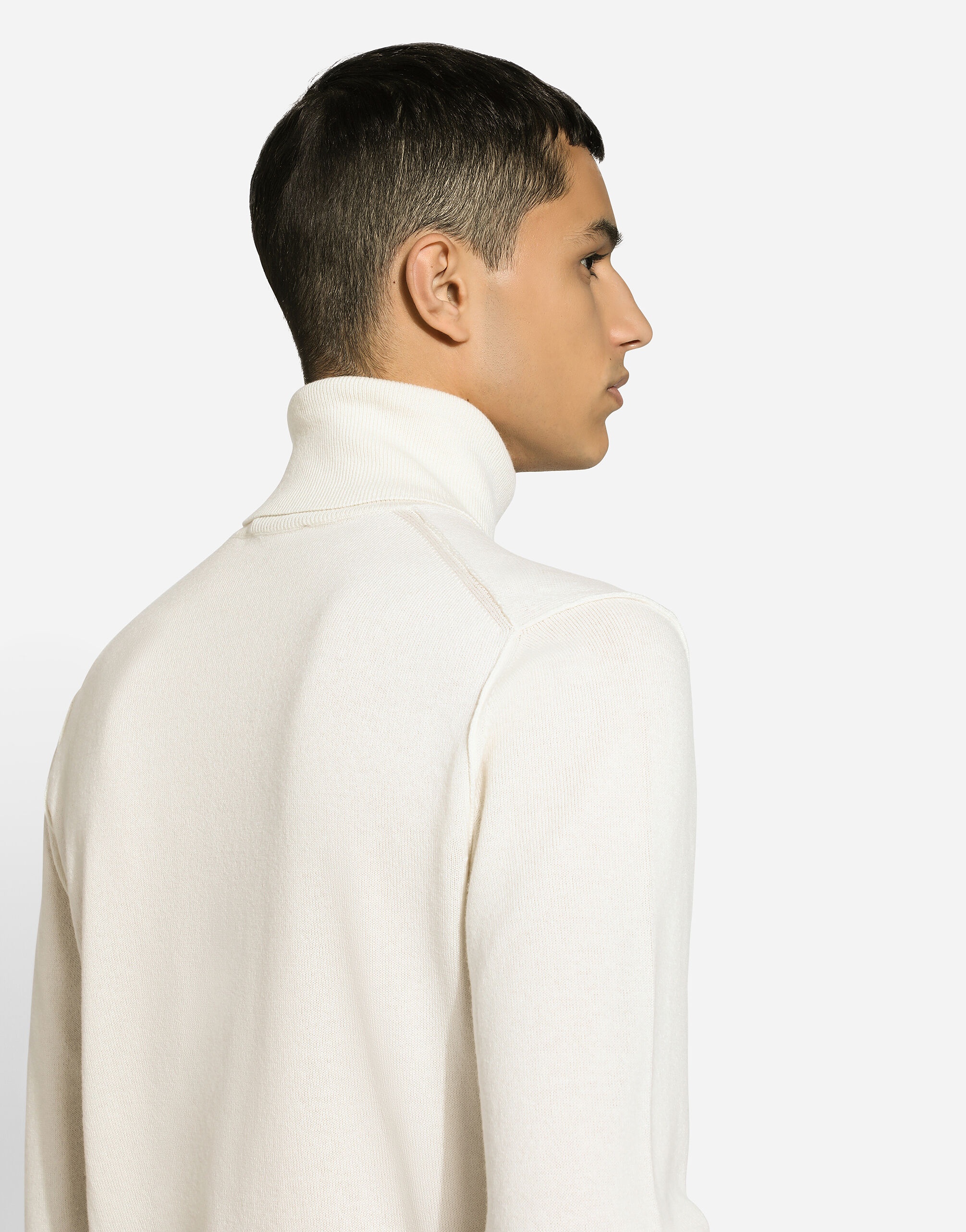 Wool turtle-neck sweater - 3