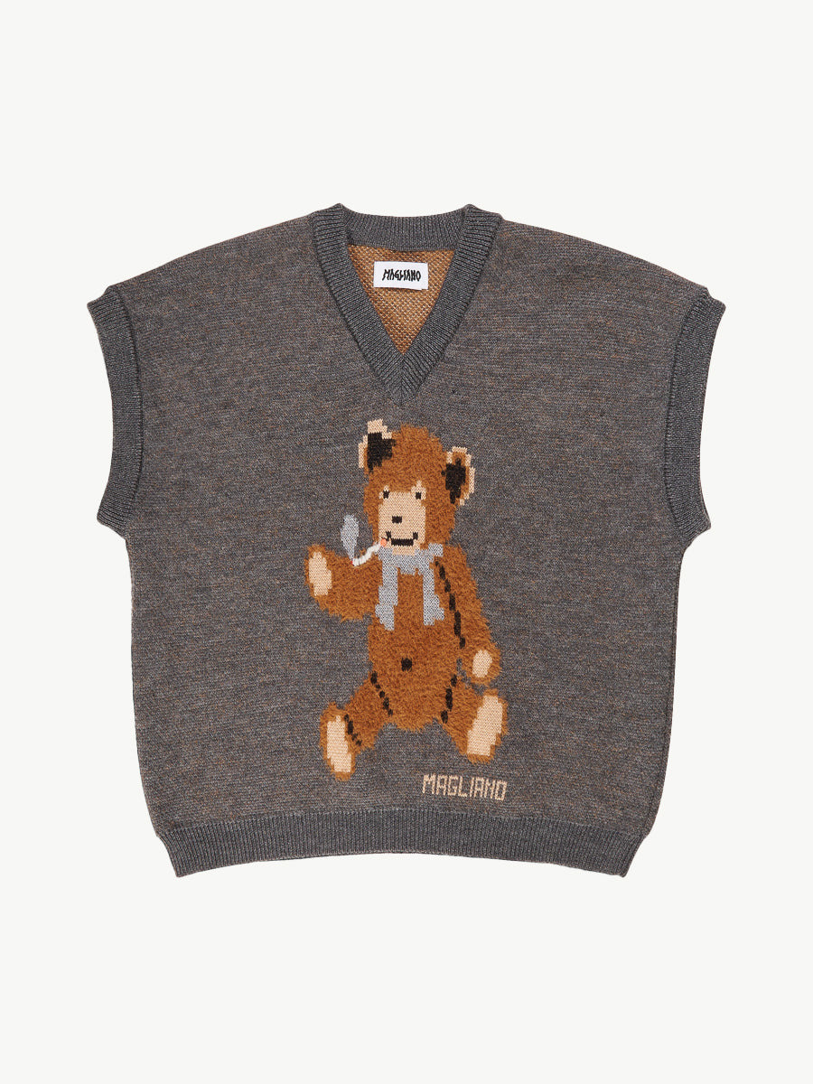 Teddy Bear Vest Hazelnut - 6