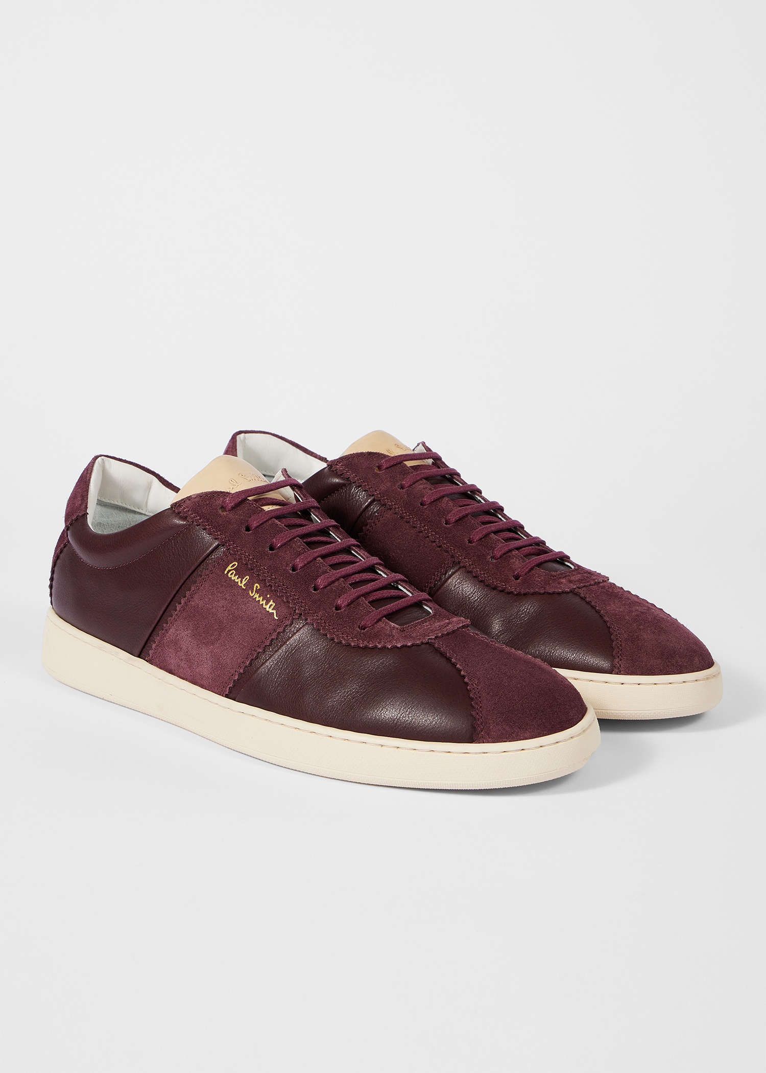 Burgundy 'Vantage' Trainers - 2