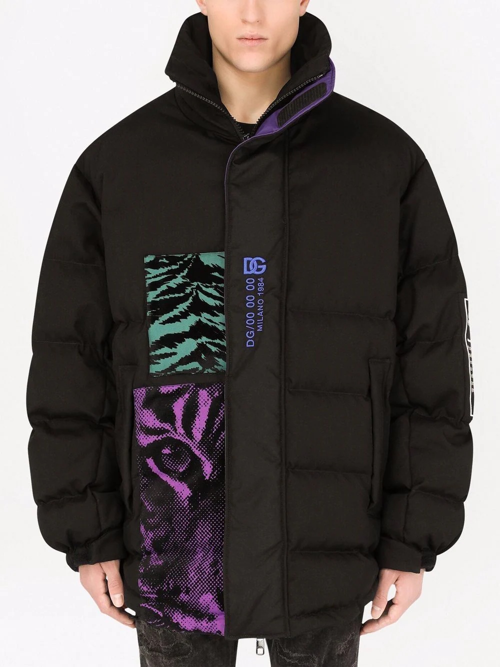 quilted puffer coat - 3