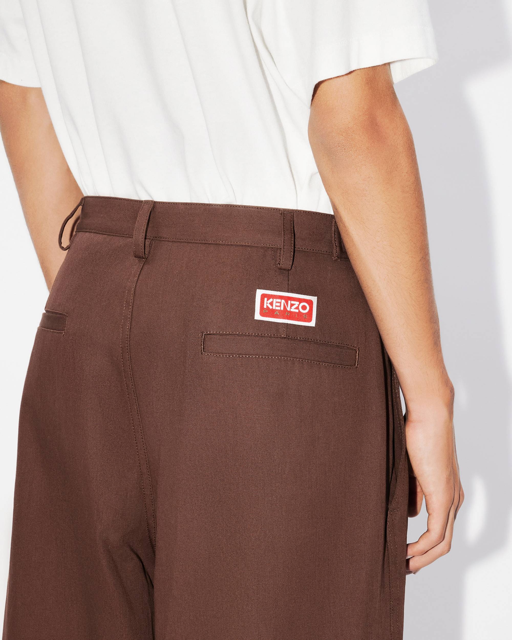 'KENZO Paris' oversized straight-cut trousers - 6