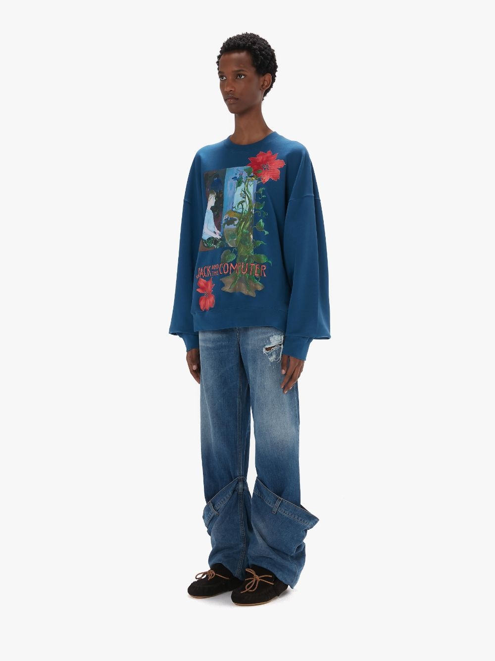 SWEATSHIRT WITH PRINT - 4
