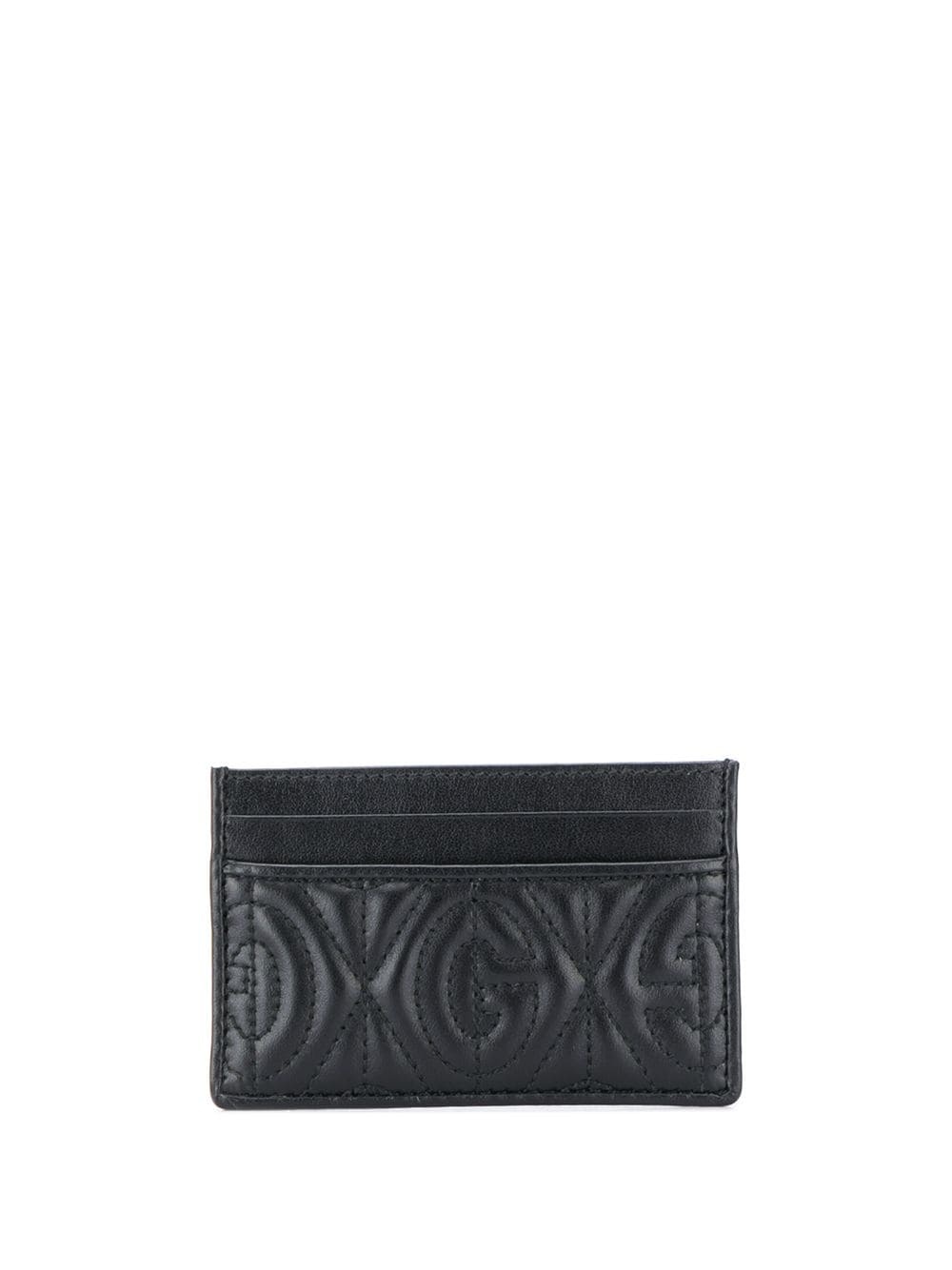 monogram detail cardholder - 2