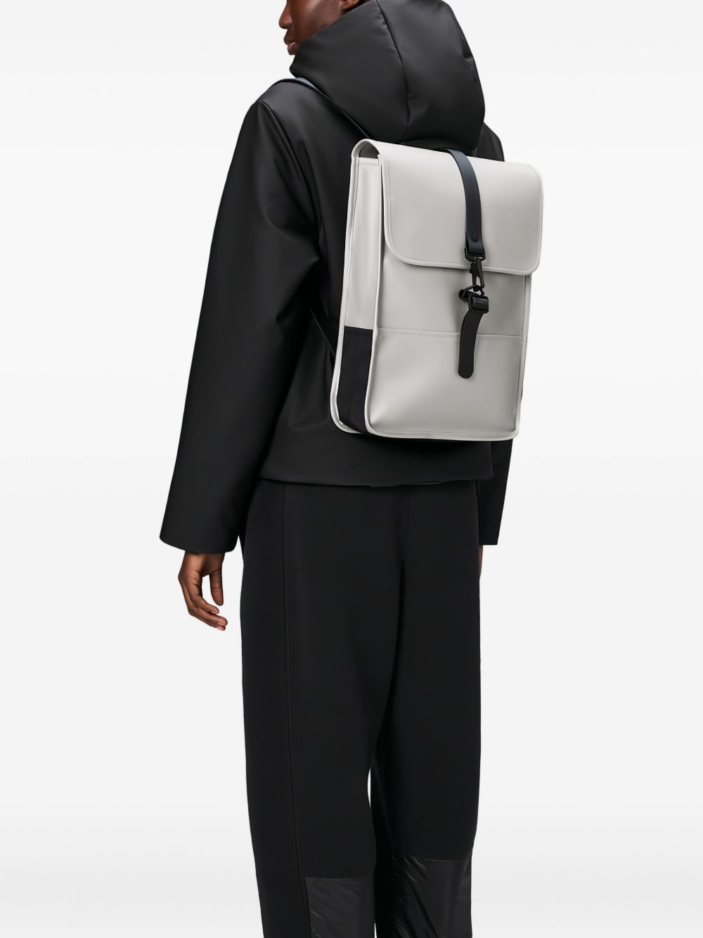flap-buckle backpack - 5