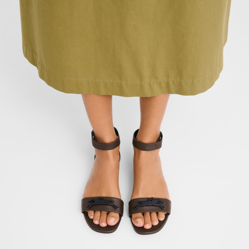 Longchamp Cavalier Flat sandals outlook