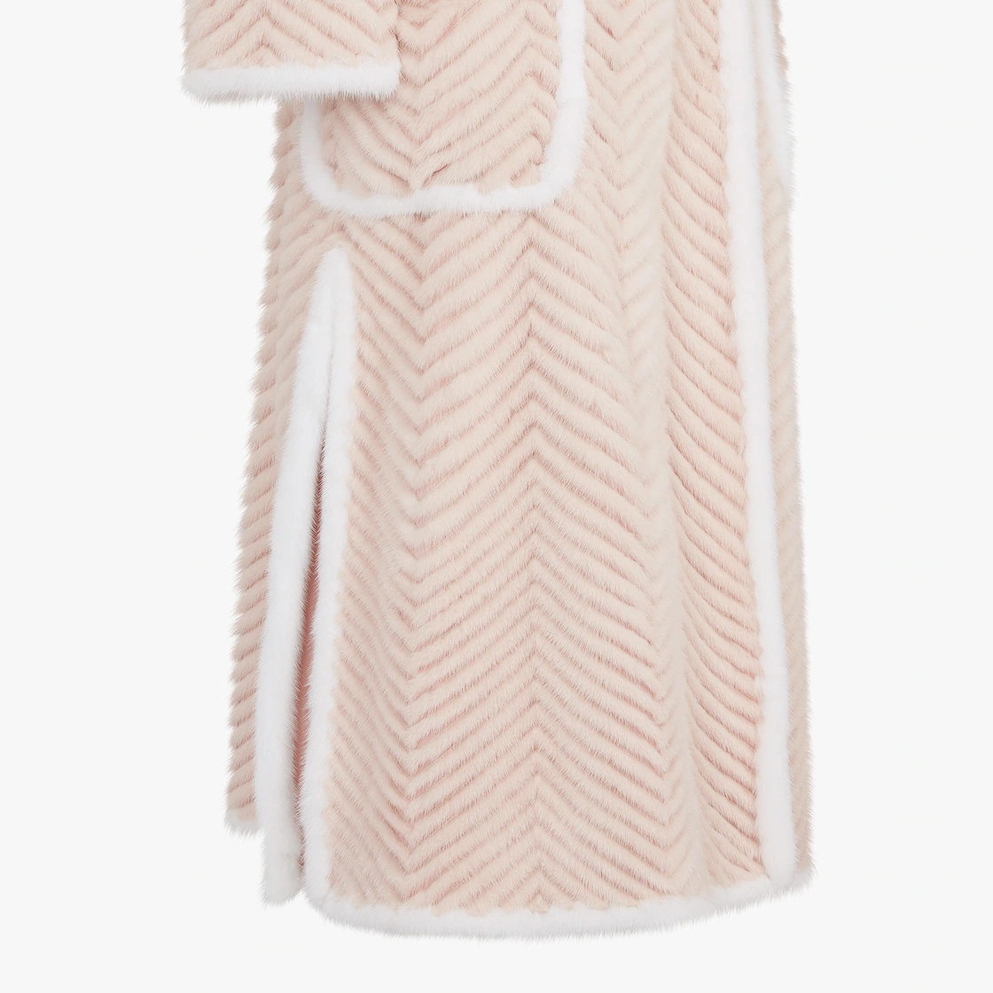 Pink mink coat - 3