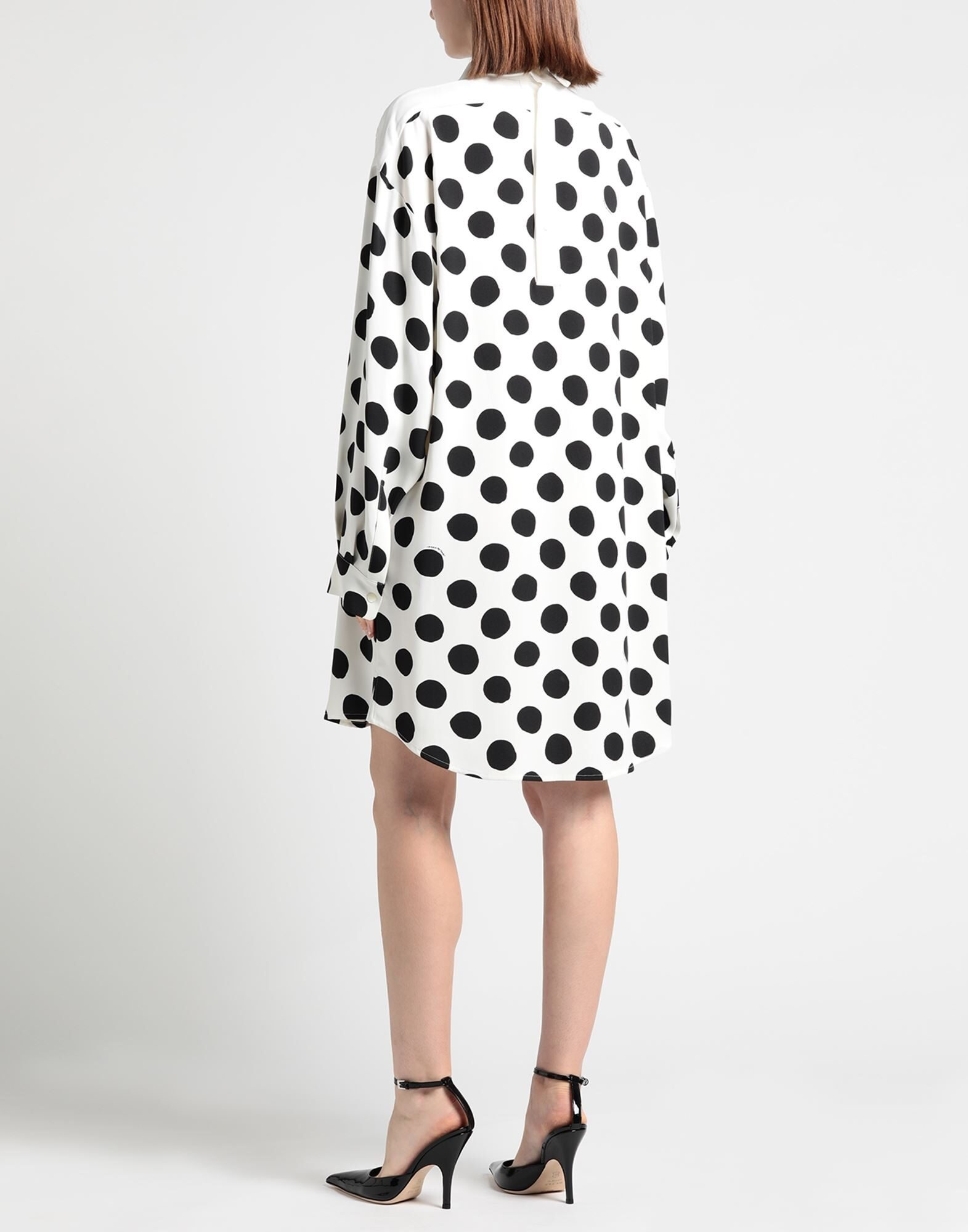 Off white Women's Shirt Dress - 4