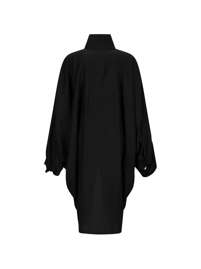 DARKPARK Norma zip-up draped coat outlook