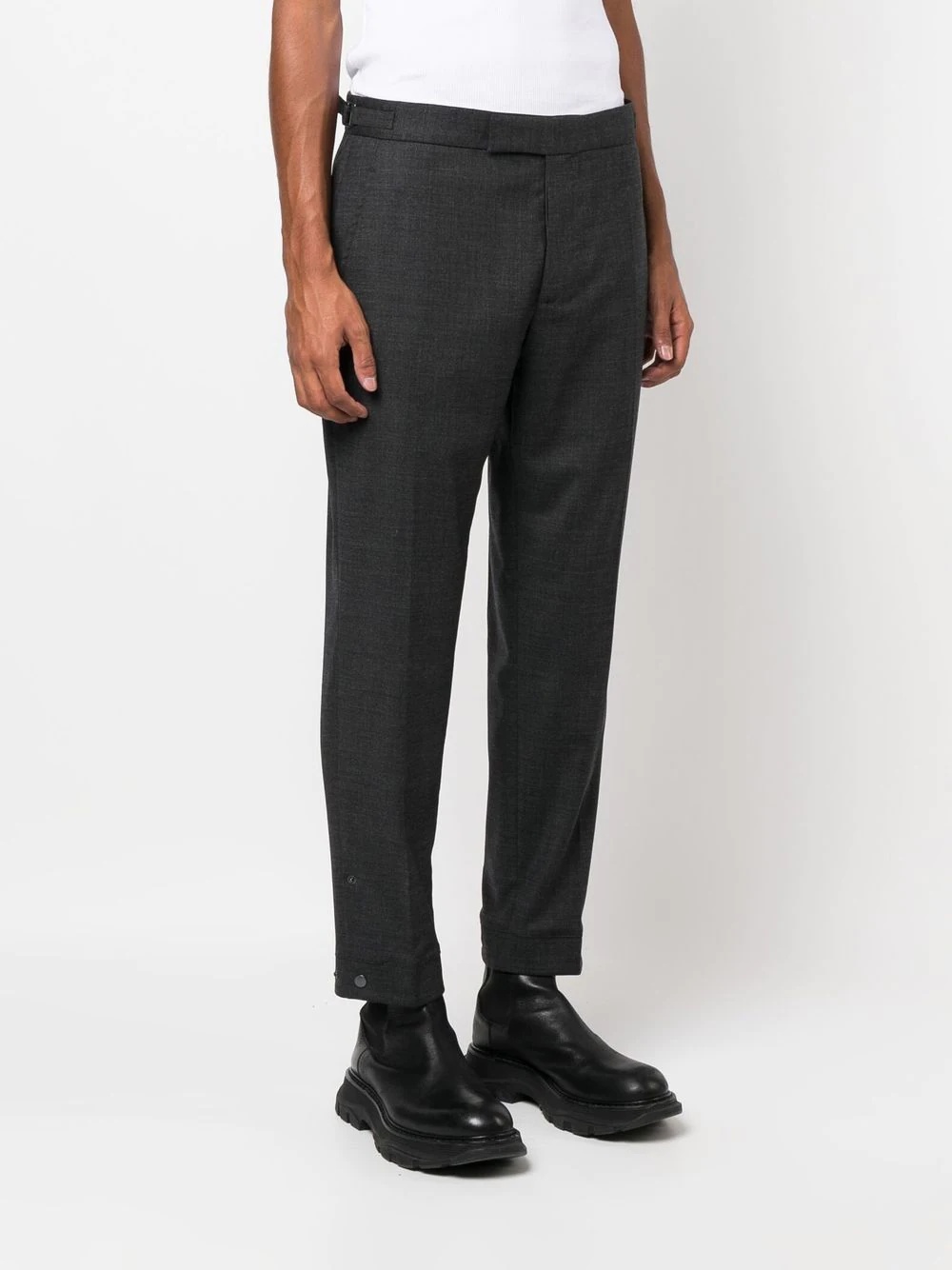 tapered tailored trousers - 3