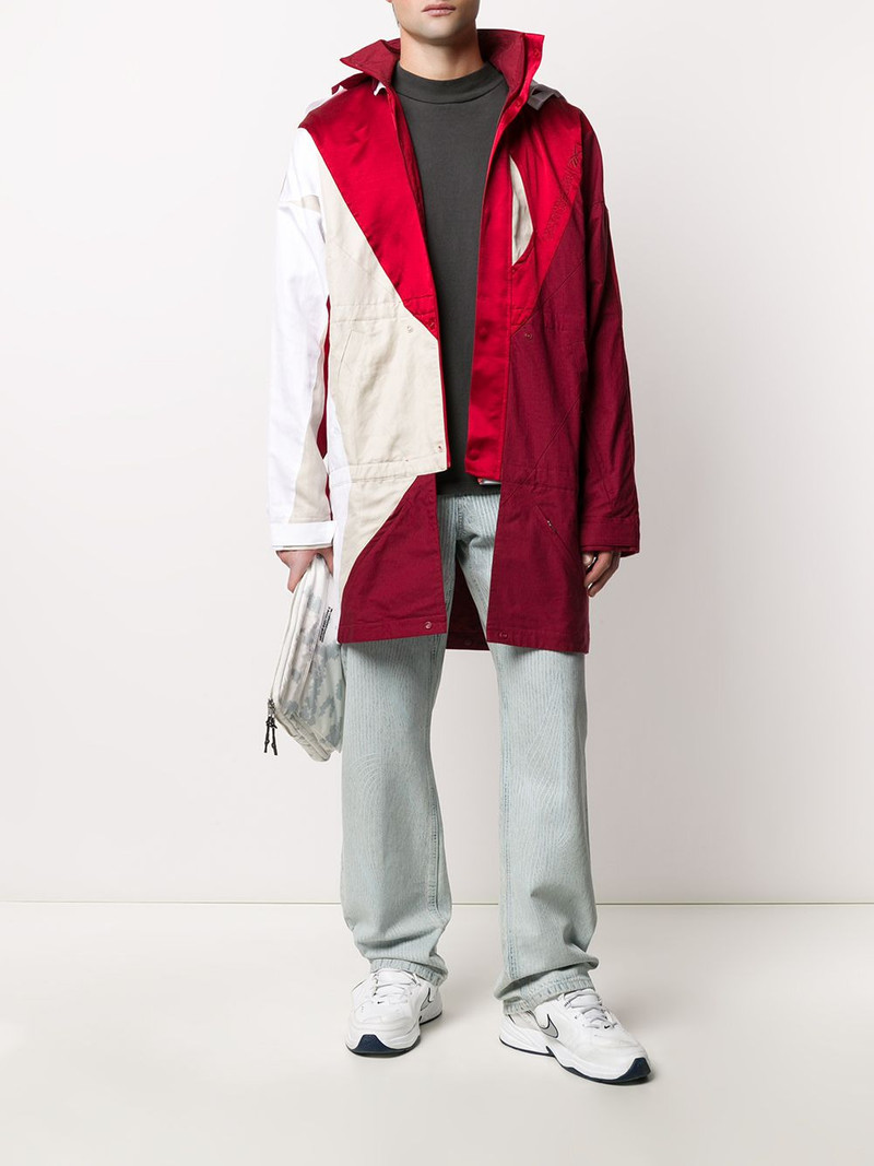 Reebok colour block raincoat outlook