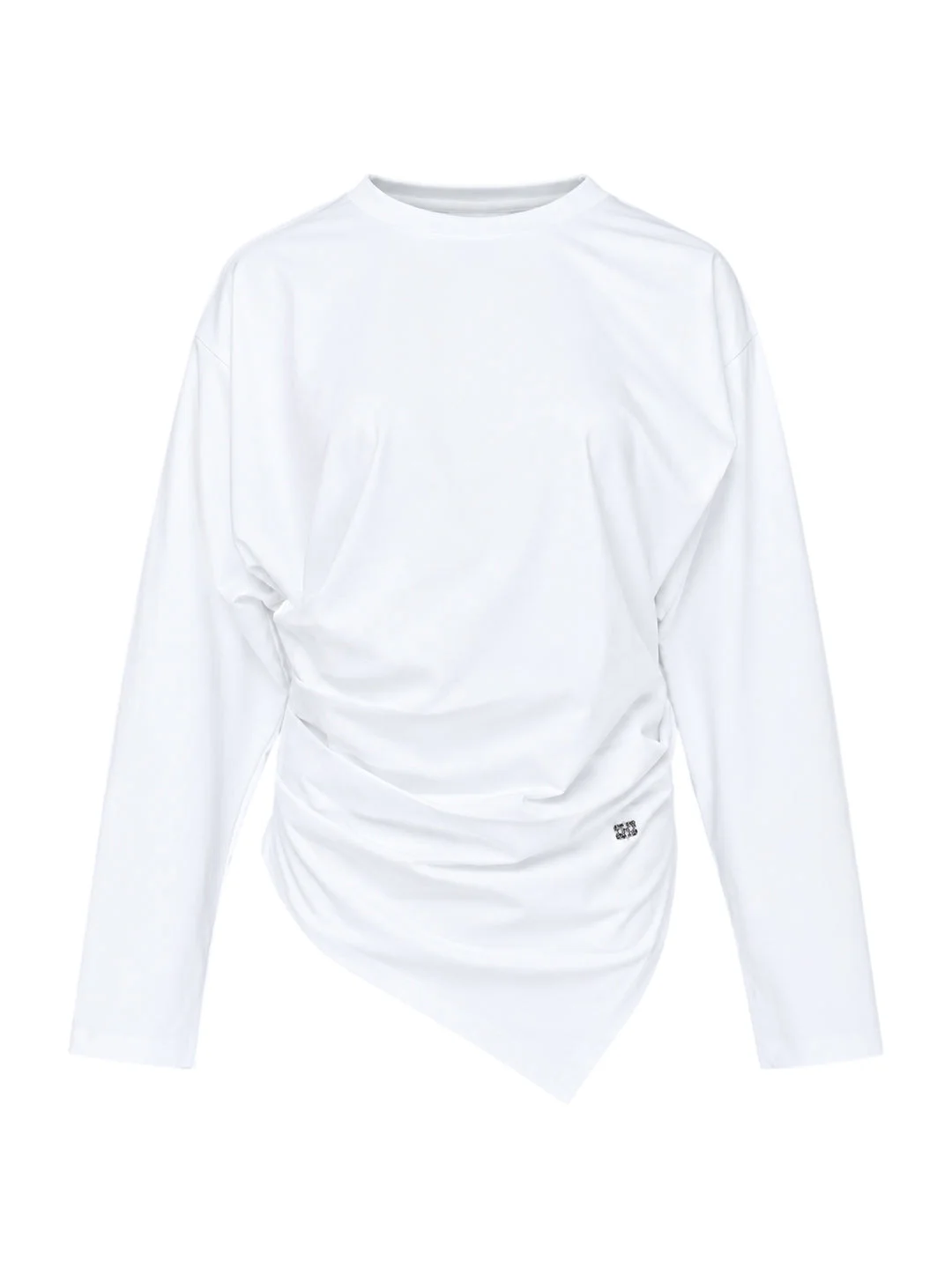 Heavy Stretch Draped Top - 1