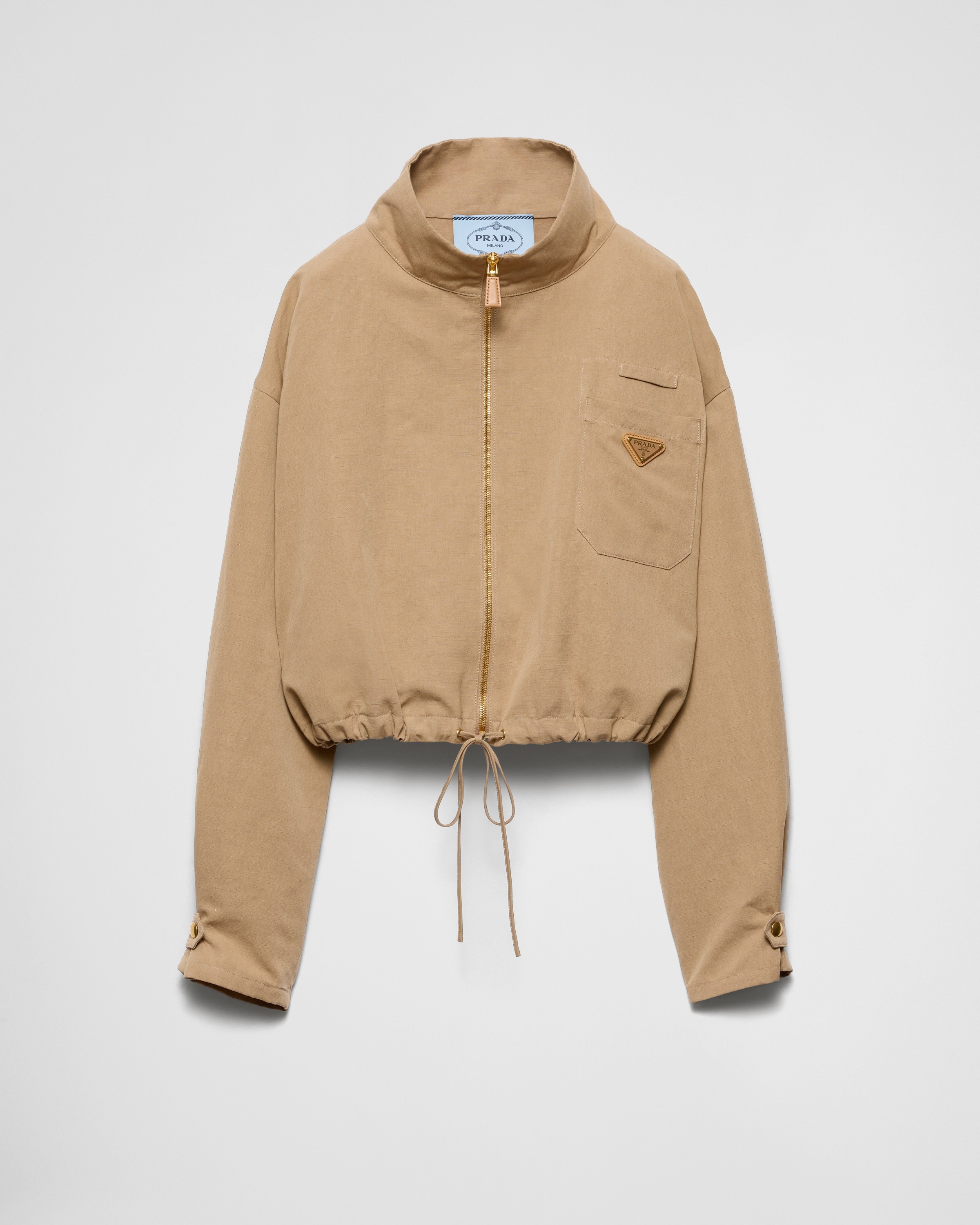 Panama cotton blouson jacket - 1