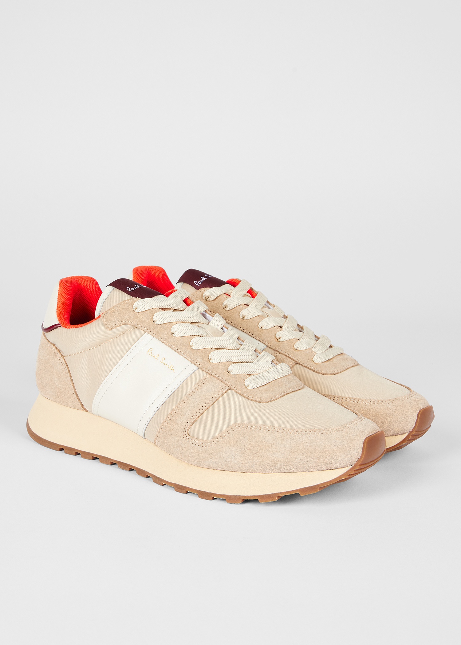 Ecru 'Eighties' Trainers - 4