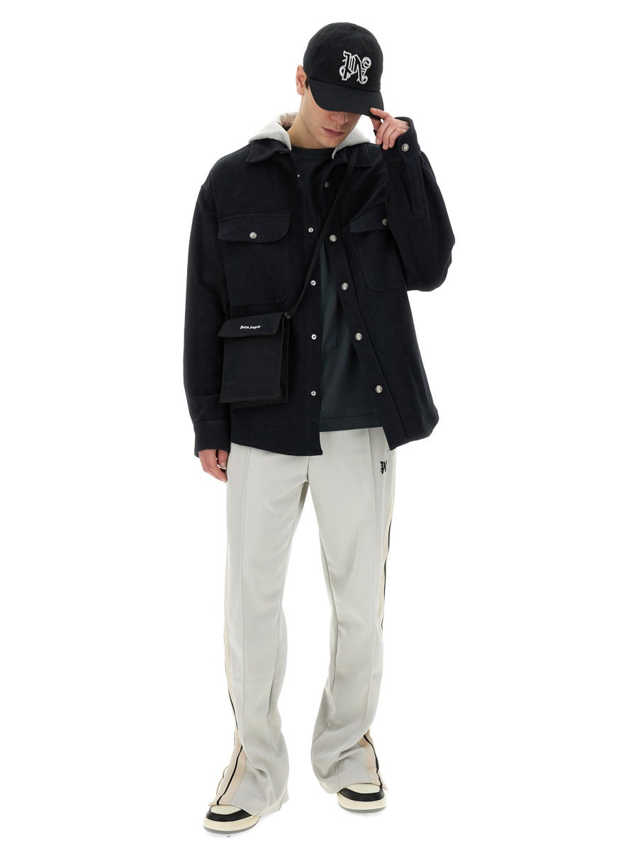 Palm Angels Men Shirt-Jacket With Monogram - 2