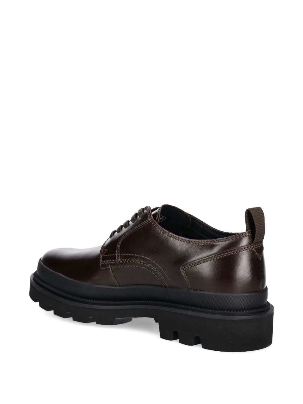 leather lace-up shoes - 2