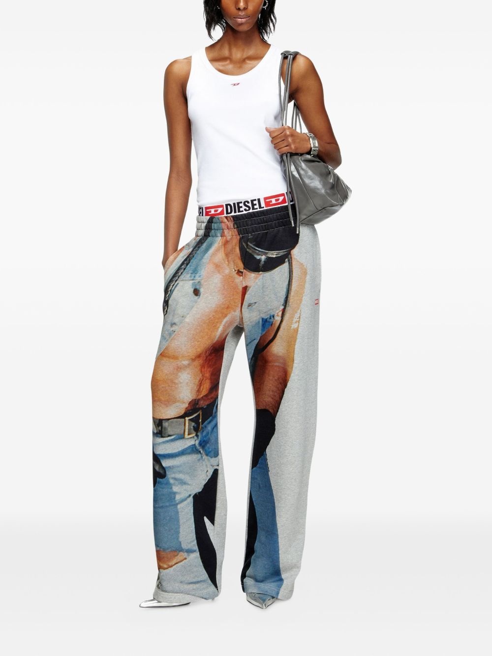 x Tom of Finland Foundation graphic-print trousers - 3